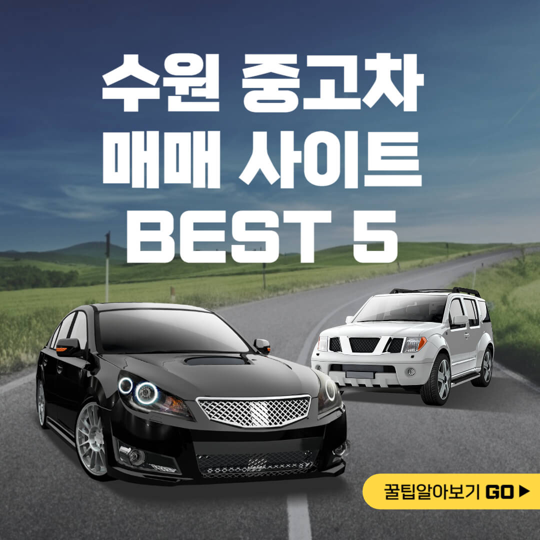 수원 중고차 매매 사이트 BEST 5｜믿을만한 중고차 사이트 - 정보창고