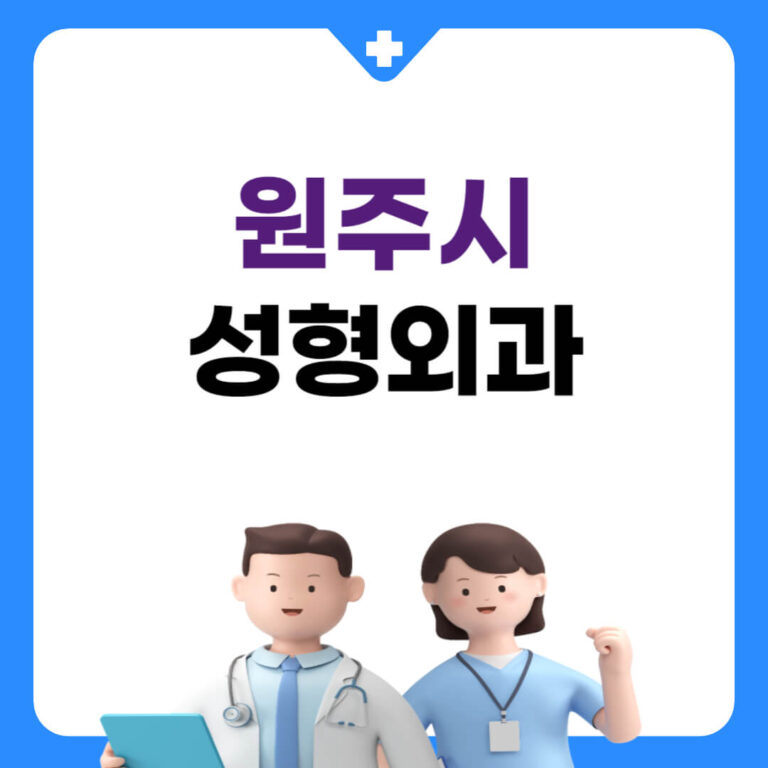 원주시 성형외과