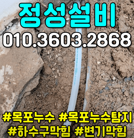 신안군 누수탐지