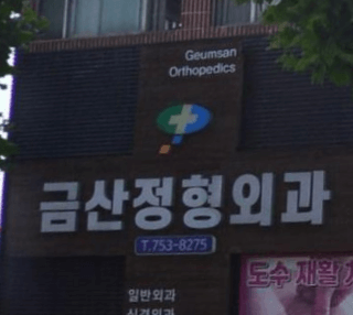 금산군 정형외과