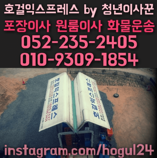 울산 동구 이삿짐센터