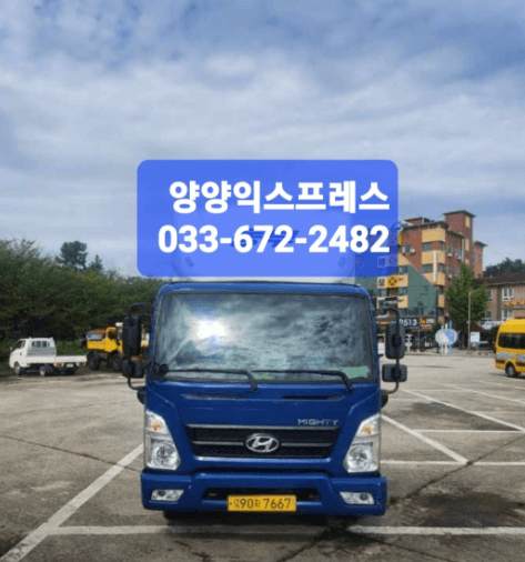 양양군 이삿짐센터