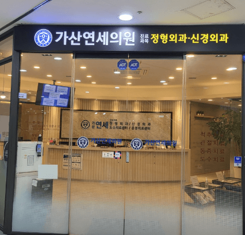 가산디지털단지역 정형외과