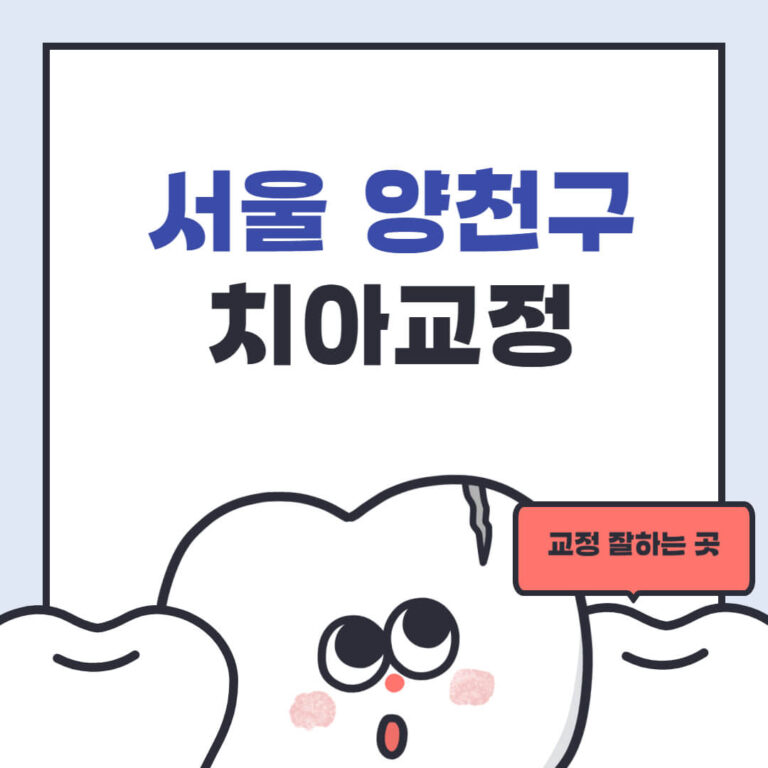 서울 양천구 치아교정