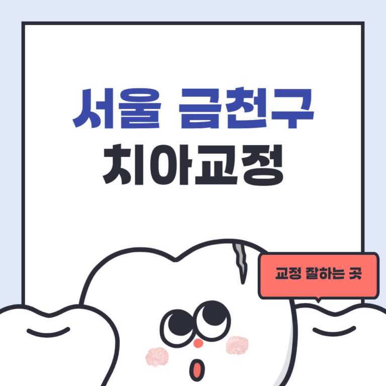 서울 금천구 치아교정