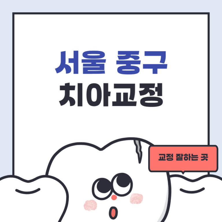 서울 중구 치아교정