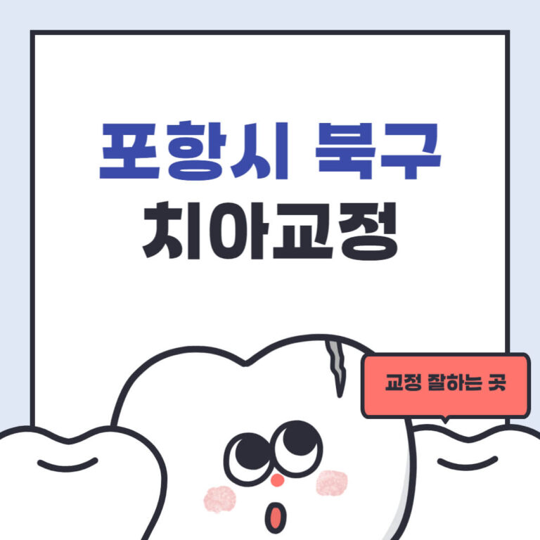 포항시 북구 치아교정