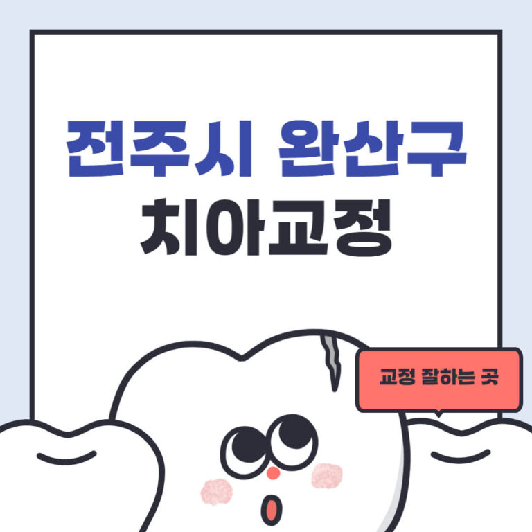 전주시 완산구 치아교정