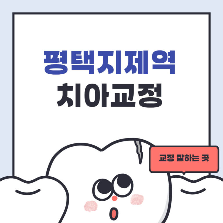 평택지제역 치아교정