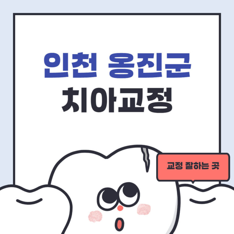 인천 옹진군 치아교정