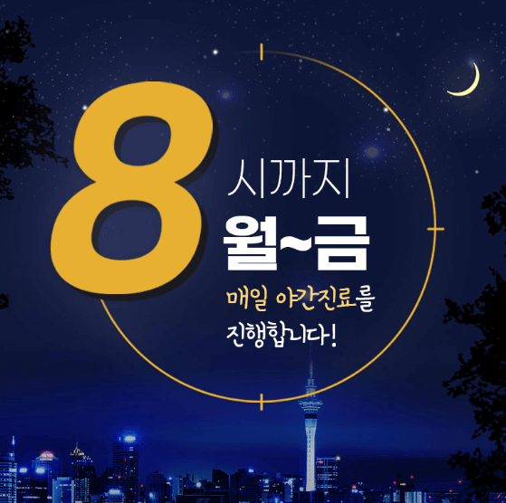 과천시 야간진료 병원