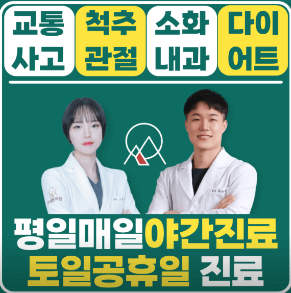 천안시 동남구 야간진료 병원