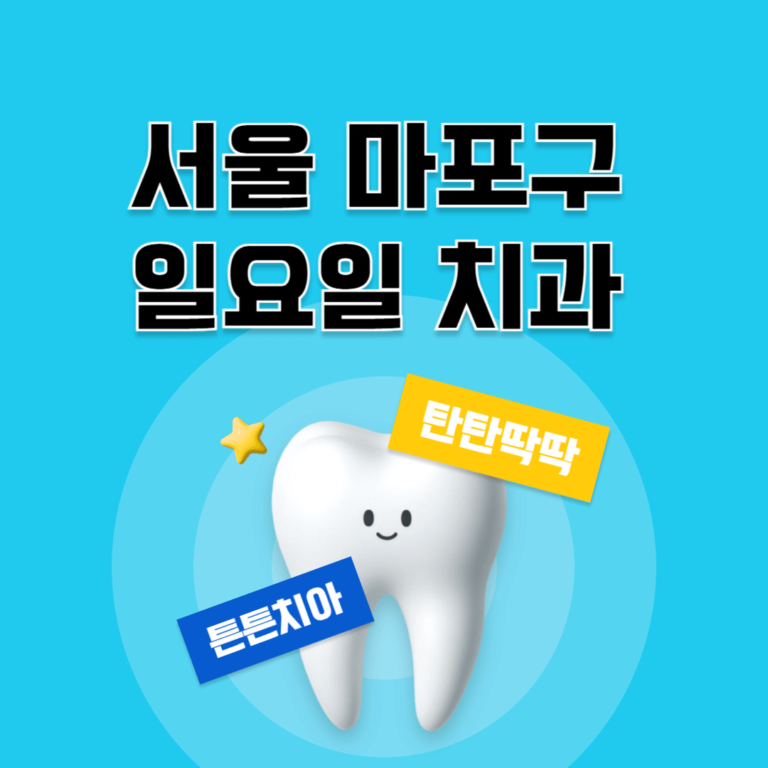 서울 마포구 일요일 치과
