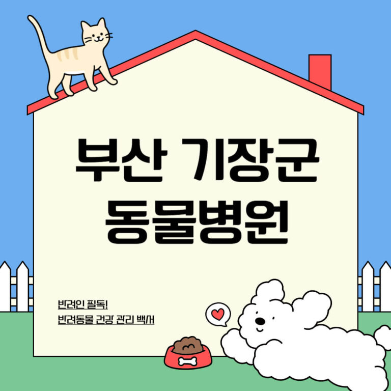 부산 기장군 동물병원