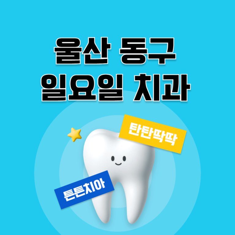 울산 동구 일요일 치과