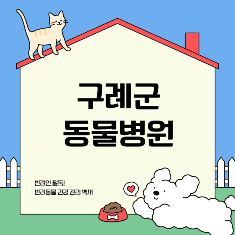 구례군 동물병원