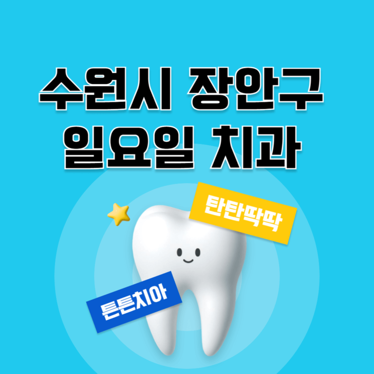 수원시 장안구 일요일 치과