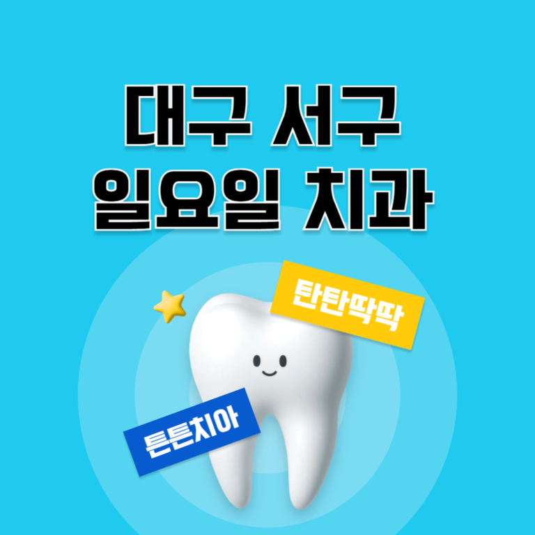 대구 서구 일요일 치과