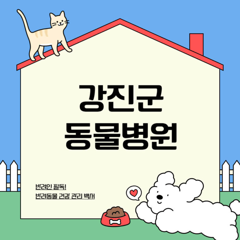 강진군 동물병원