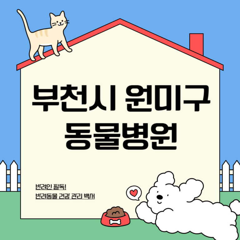 부천시 원미구 동물병원