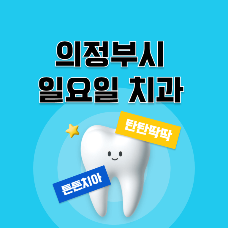 의정부시 일요일 치과