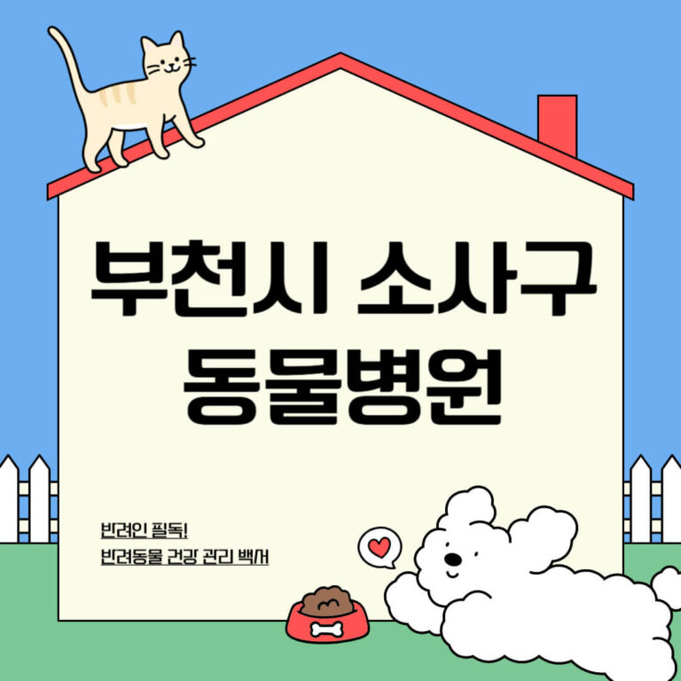 부천시 소사구 동물병원