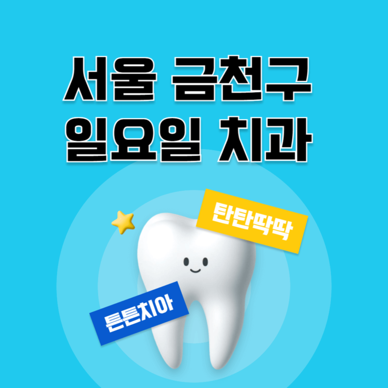 서울 금천구 일요일 치과