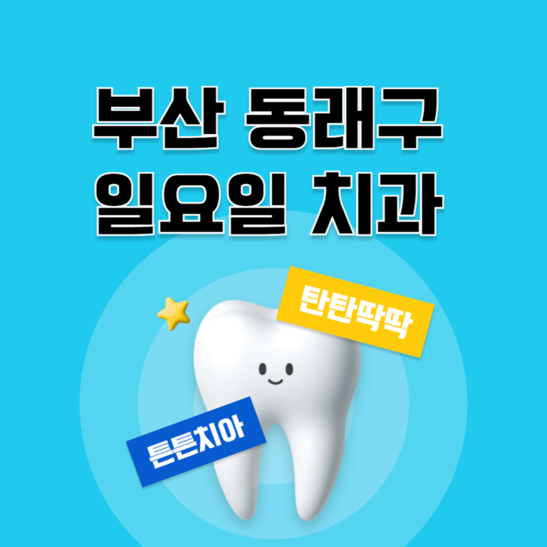 부산 동래구 일요일 치과