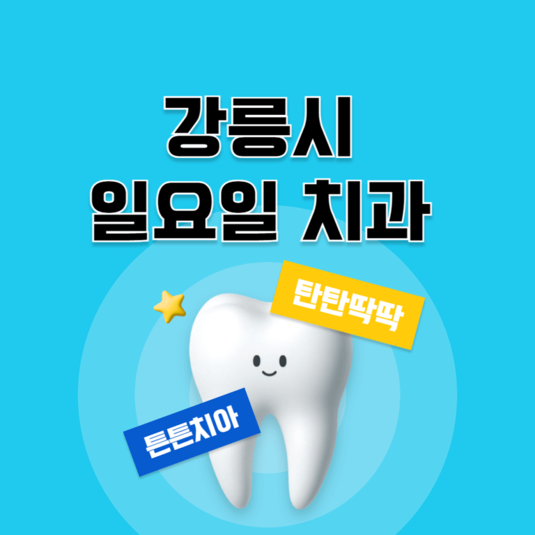 강릉시 일요일 치과