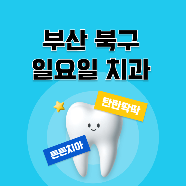 부산 북구 일요일 치과