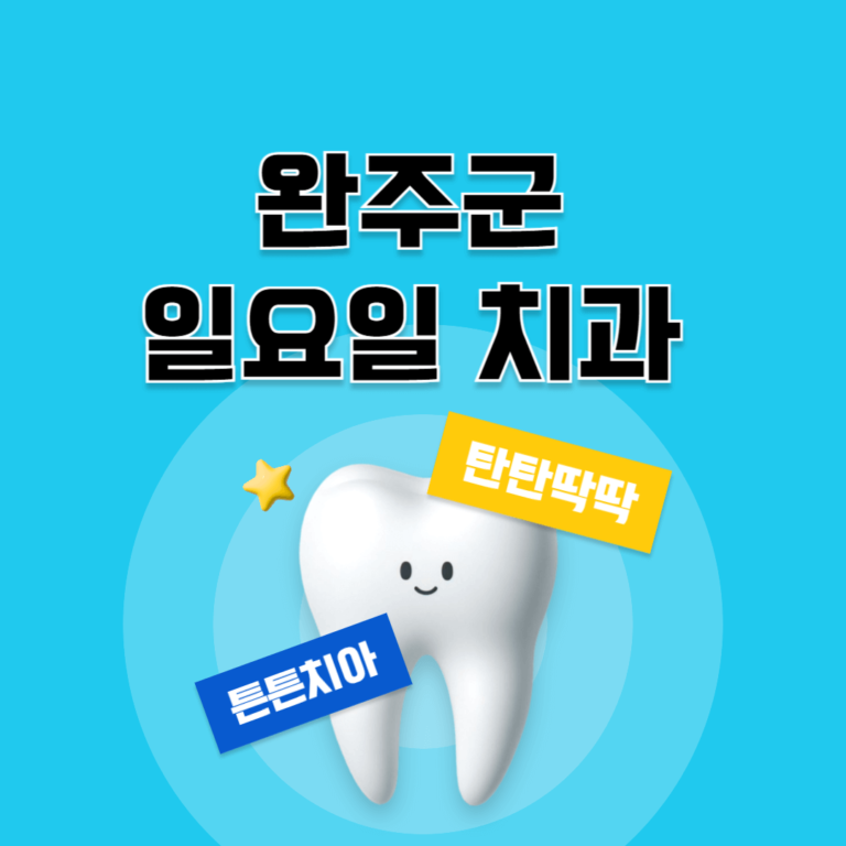 완주군 일요일 치과