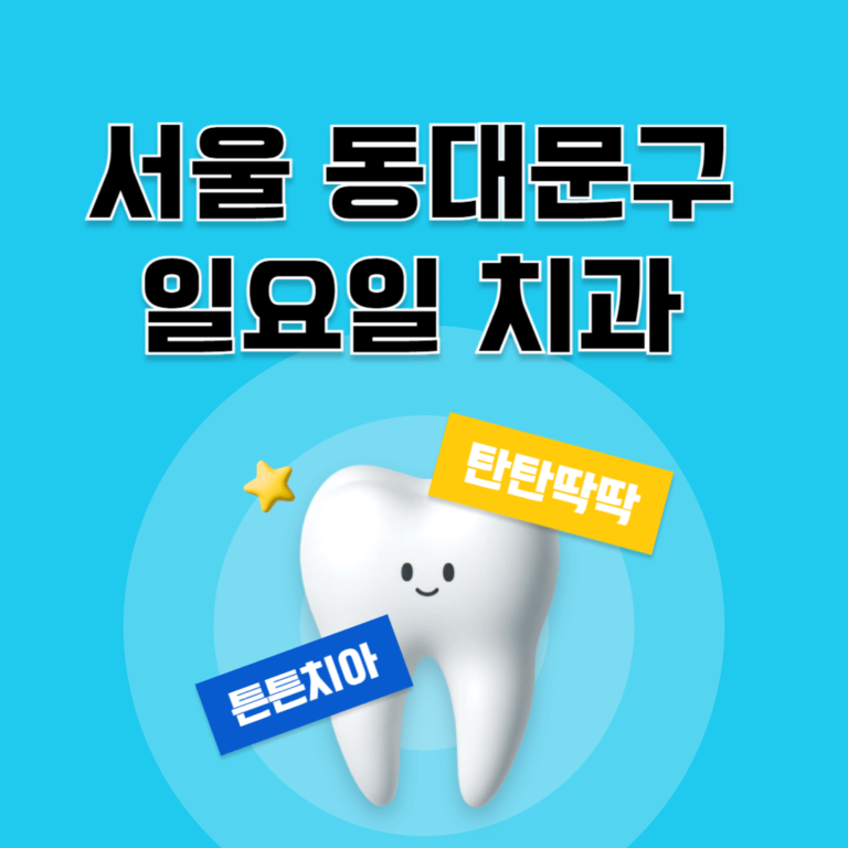 서울 동대문구 일요일 치과