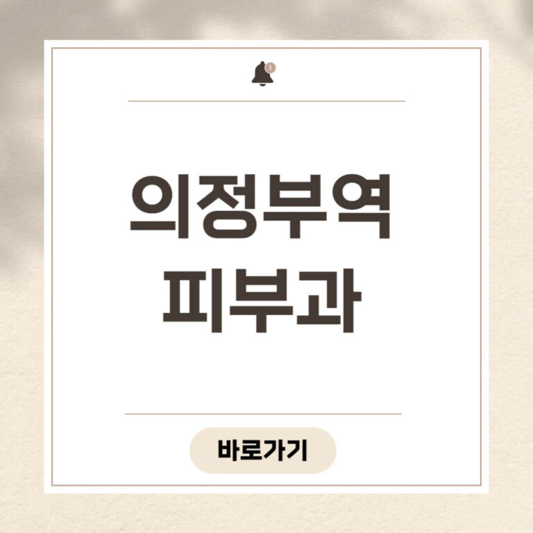 의정부역 피부과