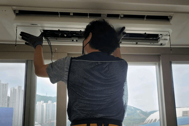 부산 진구 에어컨청소