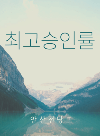 안산시 단원구 전당포