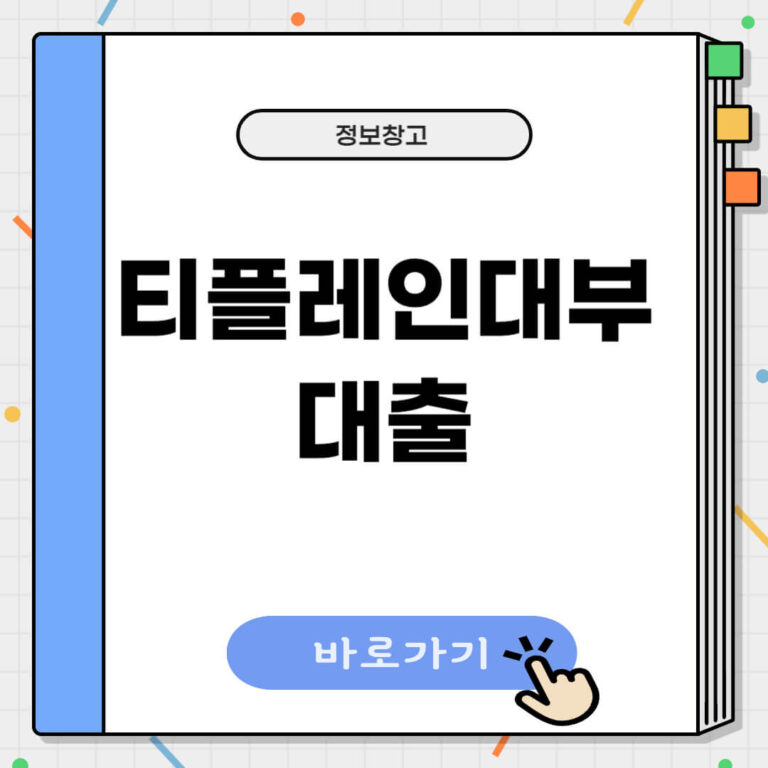 티플레인대부 대출