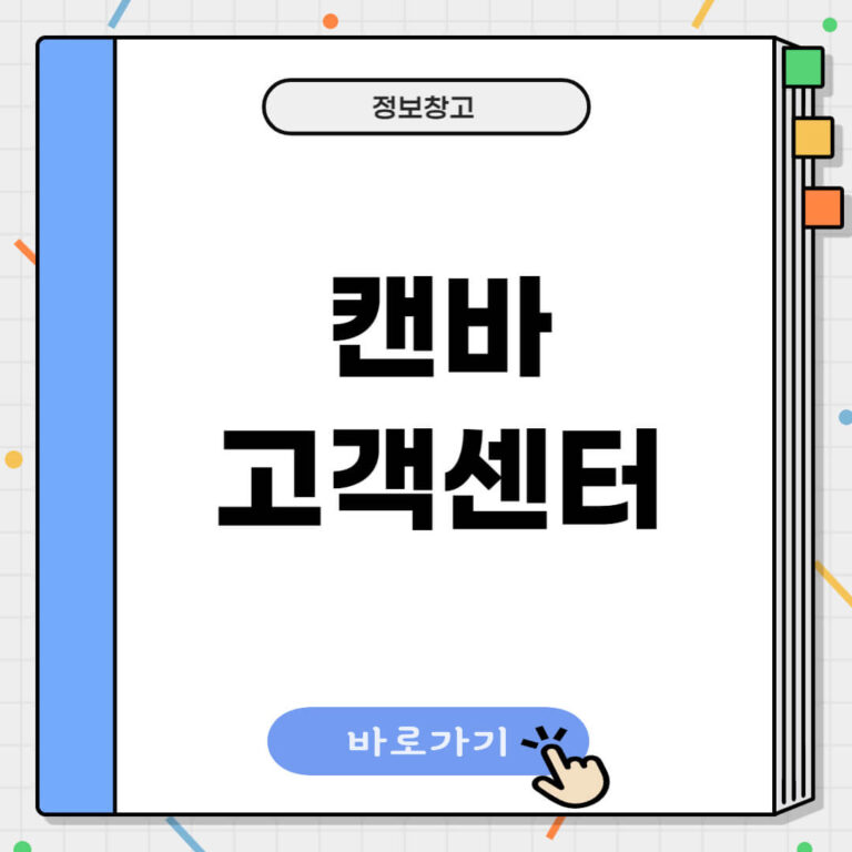캔바 고객센터